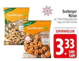 Nüsse Angebote von Seeberger bei EDEKA München für 3,33 €