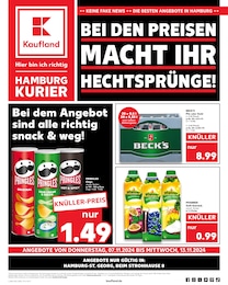 Saft Angebot im aktuellen Kaufland Prospekt auf Seite 1