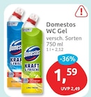 WC Gel von Domestos für 1,59 € bei budni im Angebot WC Gel von Domestos im aktuellen budni Prospekt