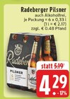 Pilsner im Angebot bei E center in Oberhausen Pilsner Angebote von Radeberger bei E center Oberhausen für 4,29 €
