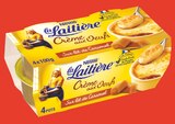 Crème aux œufs sur lit de caramel - LA LAITIÈRE en promo chez Intermarché Crème aux œufs sur lit de caramel - LA LAITIÈRE dans le catalogue Intermarché