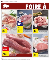 Offre Rôti De Porc dans le catalogue Carrefour du moment à la page 42