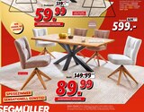 Drehstuhl, Esstisch oder Stuhl im Angebot bei Segmüller in Nürnberg Drehstuhl, Esstisch oder Stuhl Angebote von SEGÜLLER bei Segmüller Nürnberg für 59,99 €
