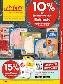 Aktueller Netto Marken-Discount Prospekt (Freiberg) Netto Marken-Discount Prospekt "10% auf SB-Wurst-Artikel" mit Seiten (Freiberg)