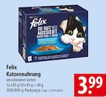 Katzennahrung im Angebot bei famila Nordost in Gifhorn Katzennahrung Angebote von Felix bei famila Nordost Gifhorn für 3,99 €