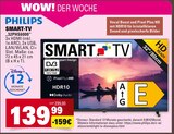 SMART-TV 32PHS6000 Angebote von Philips bei E center Nagold für 139,99 €
