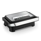 Grille-viande Tefal Gril et machine a panini Inicio Compact Grill GC270D10 - Tefal dans le catalogue Darty