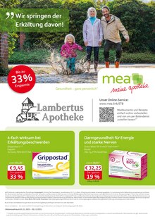 mea - meine apotheke Prospekt für Haltern am See mit 4 Seiten mea - meine apotheke Prospekt für Haltern am See: Unsere November-Angebote, 4 Seiten, 01.11.2021 - 30.11.2021