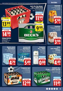 Krombacher im aktuellen EDEKA Prospekt (Osnabrück) Krombacher im EDEKA Prospekt "Aktuelle Angebote" mit 26 Seiten (Osnabrück)