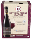 Côtes du Rhône Villages AOP Rouge Croix des Alliances - U en promo chez U Express Autun à 11,19 €