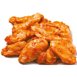 Chicken Wings gewürzt
