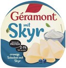 Scheiben mit Skyr im Angebot bei REWE in Zwickau Scheiben mit Skyr Angebote von Géramont bei REWE Zwickau für 2,49 €