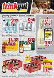 Trinkgut Getränkemärkte Prospekt der aktuellen Woche mit 8 Seiten, gültig von 09.02.2026 bis 14.02.2026, in Dillingen und Umgebung Aktueller Trinkgut Getränkemärkte Prospekt in Dillingen und Umgebung, "Aktuelle Angebote" mit 8 Seiten, 09.02.2026 - 14.02.2026