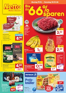 Kaffee im Netto Marken-Discount Prospekt "Aktuelle Angebote" mit 75 Seiten (Bad Salzuflen)