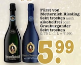 Aktuelle Sekt Angebote bei EDEKA in Offenbach (Main) Aktuelles Riesling Sekt trocken Angebot bei EDEKA in Offenbach (Main) ab 5,99 €