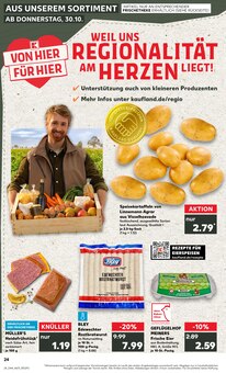 Kartoffeln im aktuellen Kaufland Prospekt (Oldenburg) Kartoffeln im Kaufland Prospekt "RICHTIG FRISCH" mit 69 Seiten (Oldenburg)