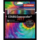 24 crayons de couleur aquarellables  Arty - STABILO à 5,24 € dans le catalogue Carrefour