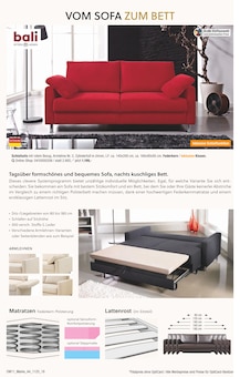 Couch im Opti-Wohnwelt Prospekt "Traumhaft schlafen" mit 20 Seiten (Würzburg)