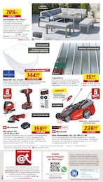 toom Baumarkt Gartenmöbelset im Prospekt 