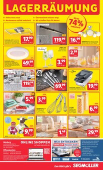 Tafel-Set im aktuellen Segmüller Prospekt (Nürnberg) Tafel-Set im Segmüller Prospekt "Zum Glück gibt’s Segmüller - Glückswochen" mit 8 Seiten (Nürnberg)