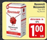 Weizenmehl Type 405 Angebote von Rosenmehl bei EDEKA Augsburg für 1,00 €