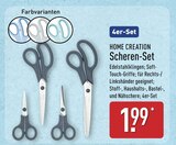 Scheren-Set von HOME CREATION im aktuellen ALDI Nord Prospekt