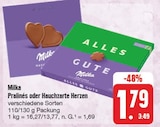 EDEKA Thurnau - Pralinés oder Hauchzarte Herzen Angebot im Prospekt Pralinés oder Hauchzarte Herzen bei EDEKA im Thurnau Prospekt für 1,79 €