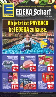 Aktueller EDEKA Prospekt für Erlangen mit  Seiten