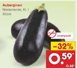 Auberginen für 0,59 € bei Netto Marken-Discount im Angebot Auberginen im aktuellen Netto Marken-Discount Prospekt