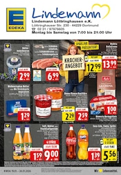 Cola im EDEKA Prospekt in Wetter Aktueller EDEKA Prospekt mit Cola, "Aktuelle Angebote", Seite 1