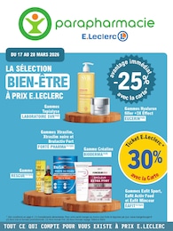 Prospectus E.Leclerc à Valle-di-Campoloro: "LA SÉLECTION BIEN-ÊTRE À PRIX E.LECLERC", 4} pages, 17/03/2026 - 28/03/2026