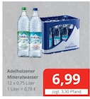Aktuelle Wasser Angebote bei Getränkewelt Dünnwald in Leverkusen Aktuelles Mineralwasser Angebot bei Getränkewelt Dünnwald in Leverkusen ab 6,99 €