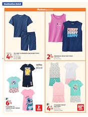 Promos Pyjama Bébé dans le catalogue "DESTINATION SOLEIL" de Auchan Hypermarché à la page 16 Promos Pyjama Bébé dans le catalogue "DESTINATION SOLEIL" de Auchan Hypermarché à la page 16