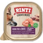 Aktuelles Rinti Leichte Beute Huhn Pur + Ente 300 g Angebot bei Zookauf in Bremen ab 1,19 €