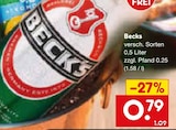 Bier Angebote von Becks bei Netto Marken-Discount Königswinter für 0,79 €