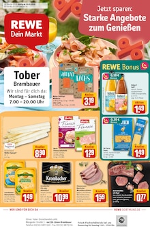 REWE Prospekt der Woche "Dein Markt" Seite 1, 18.05.2026 bis 23.05.2026 für Lünen Aktueller REWE Prospekt "Dein Markt" Seite 1 von 31 Seiten für Lünen