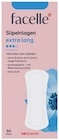 Hygieneprodukte im Rossmann Prospekt Slipeinlagen Extra Lang von facelle im aktuellen Rossmann Prospekt für 1,11 €