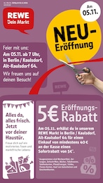 REWE Prospekt für Berlin mit 32 Seiten REWE Prospekt "Dein Markt" für Berlin, 32 Seiten, 03.11.2025 - 08.11.2025