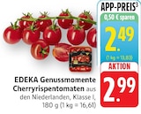 Genussmomente Cherryrispentomaten Angebote von EDEKA bei E center Neunkirchen für 2,49 €