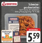 Schweinegeschnetzeltes Angebote von Rasting bei EDEKA Hamm für 5,59 €