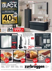 WC im Zurbrüggen Prospekt in Iserlohn Aktueller Zurbrüggen Prospekt mit WC, "PRE SALE BLACK SHOPPING", Seite 44