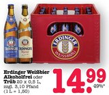 Weißbier Alkoholfrei im Angebot bei E center in Dreieich Weißbier Alkoholfrei Angebote von Erdinger bei E center Dreieich für 14,99 €