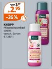 Pflegeschaumbad von KNEIPP im aktuellen Müller Prospekt