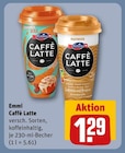 Caffè Latte Cinnamon Roll im Angebot bei REWE in Marl Caffè Latte Cinnamon Roll Angebote von Emmi bei REWE Marl für 1,29 €
