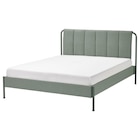 Bettgestell, gepolstert Kulsta graugrün/Leirsund 160x200 cm von TÄLLÅSEN für 467,00 € bei IKEA im Angebot Bettgestell, gepolstert Kulsta graugrün/Leirsund 160x200 cm von TÄLLÅSEN im aktuellen IKEA Prospekt