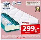 Matratze von ERGO DREAM im aktuellen Segmüller Prospekt für 299,00 €