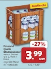Mineralwasser Angebote von Emsland Quelle bei famila Nordwest Oldenburg für 3,99 €