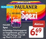 Spezi von Paulaner im aktuellen ALDI SÜD Prospekt für 6,69 €