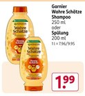 Wahre Schätze Shampoo oder Spülung von Garnier im aktuellen Rossmann Prospekt