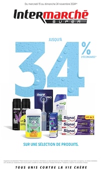 Prospectus Intermarché à Croissy-Beaubourg, "JUSQU'À 34% D'ÉCONOMIES SUR UNE SÉLECTION DE PRODUITS", 54 pages de promos valables du 13/11/2024 au 24/11/2024